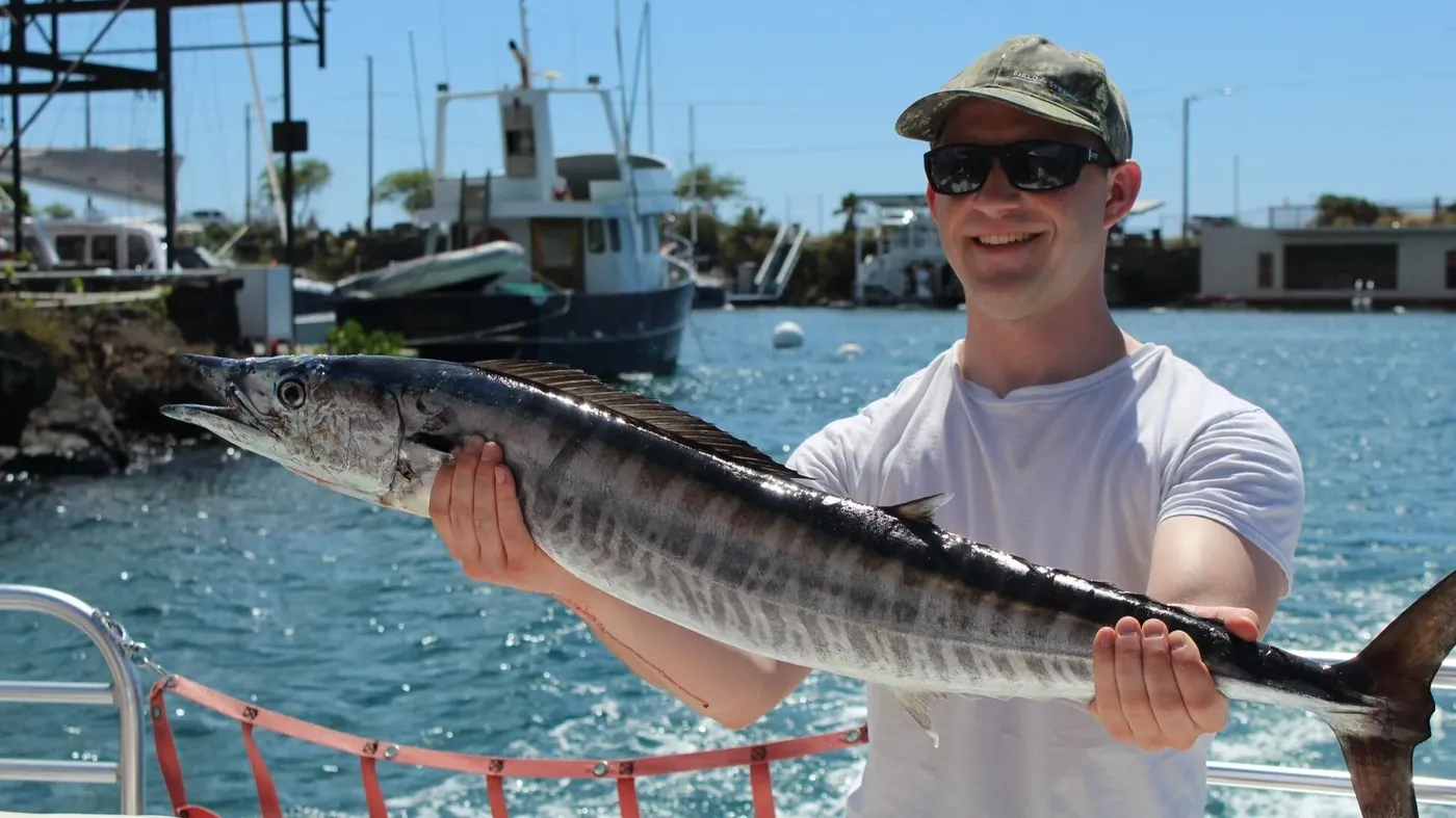 Ono Fish from Kailua Kona, Hawaii