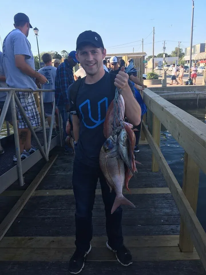 Silver and Vermillion Snapper at Morehead City, NC